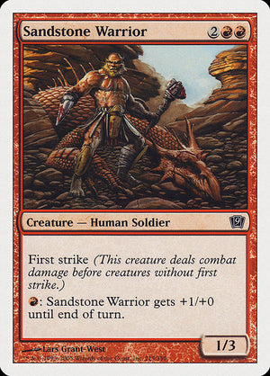 Sandstone Warrior (215) [Ninth Edition]