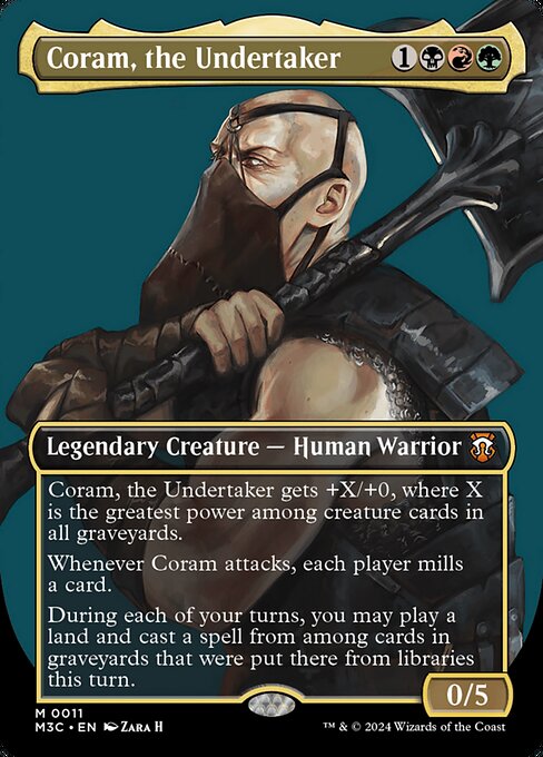 Coram, the Undertaker (11) [Modern Horizons 3 Commander]