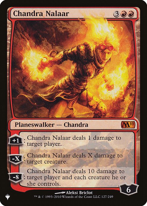 Chandra Nalaar (M11-127) [The List]