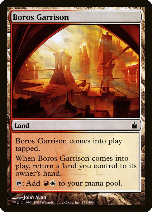 Boros Garrison (275) [Ravnica: City of Guilds]