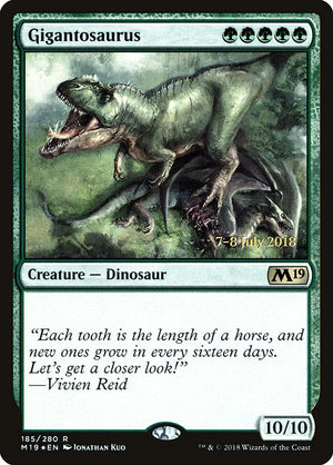 Gigantosaurus (185s) [Core Set 2019 Promos]