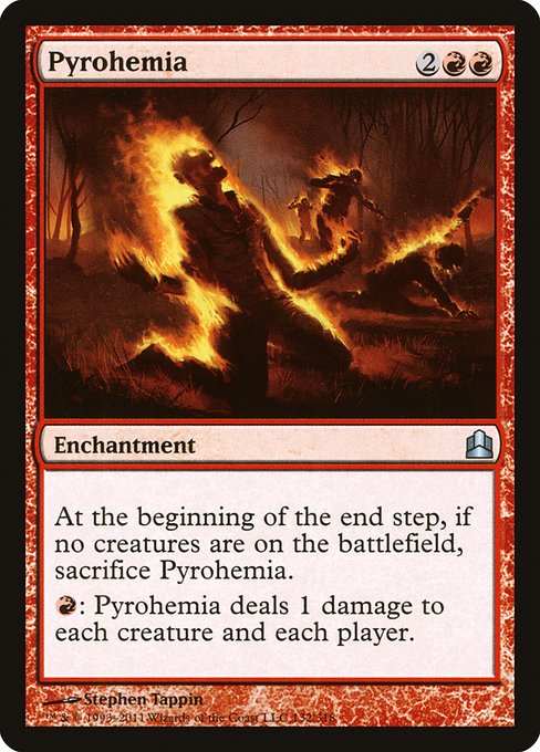 Pyrohemia (132) [Commander 2011]