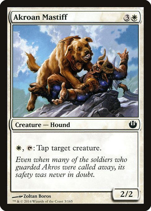 Akroan Mastiff (3) [Journey into Nyx]
