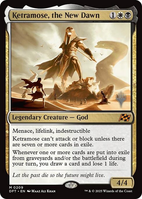 Ketramose, the New Dawn (209p) [Aetherdrift Promos]