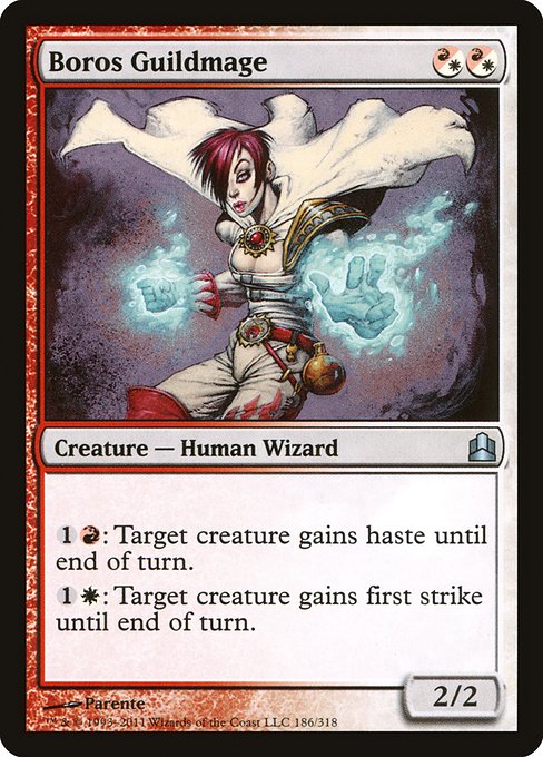 Boros Guildmage (186) [Commander 2011]