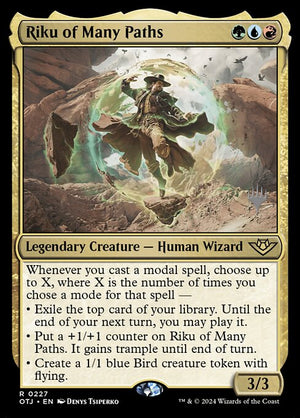 Riku of Many Paths (227p) [Outlaws of Thunder Junction Promos]