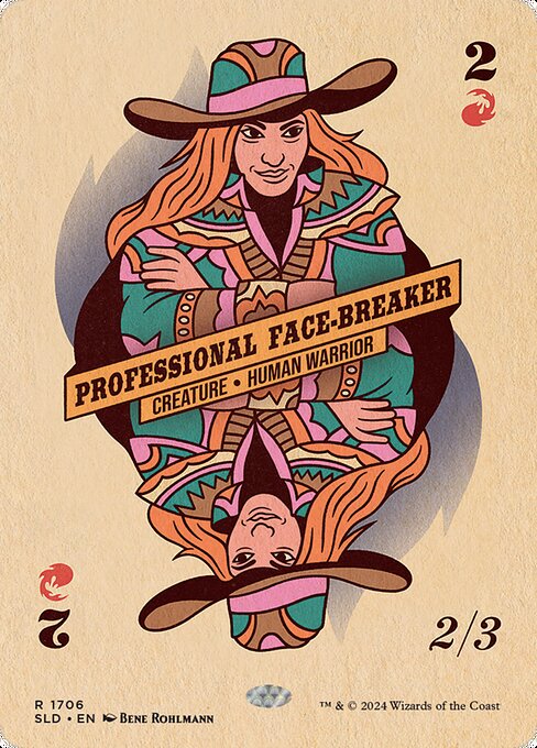 Professional Face-Breaker (1706) [Secret Lair Drop]