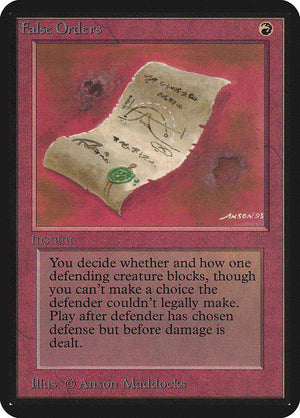 False Orders (147) [Limited Edition Alpha]