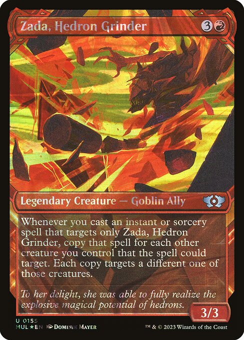 Zada, Hedron Grinder (155) [Multiverse Legends] [Showcase]