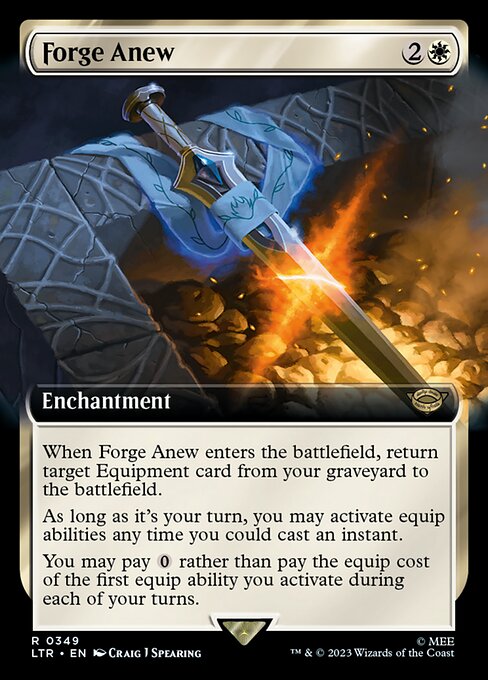 Forge Anew (349) [The Lord of the Rings: Tales of Middle-earth] [Extended Art]