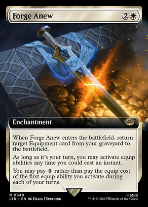 Forge Anew (349) [The Lord of the Rings: Tales of Middle-earth] [Extended Art]