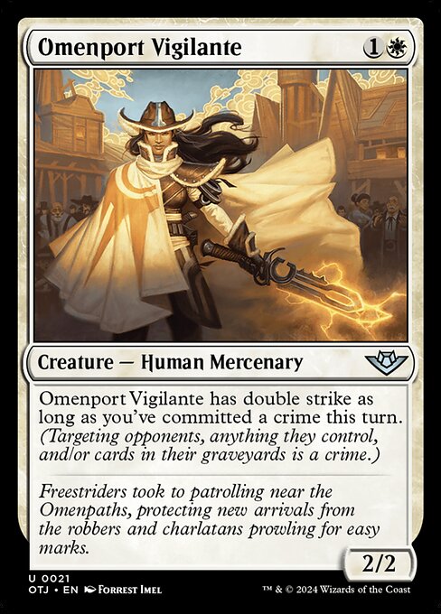 Omenport Vigilante (21) [Outlaws of Thunder Junction]