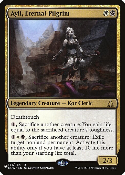 Ayli, Eternal Pilgrim (OGW-151) [The List]