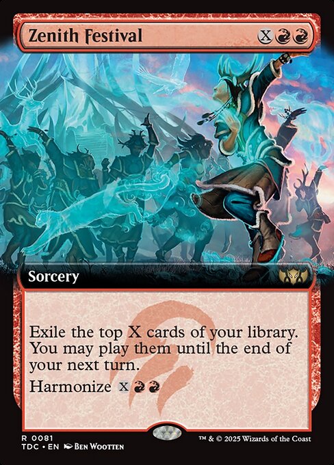 Zenith Festival (81) [Tarkir: Dragonstorm Commander]