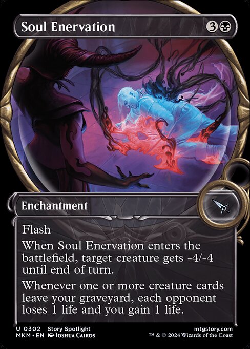 Soul Enervation (302) [Murders at Karlov Manor] [Showcase]