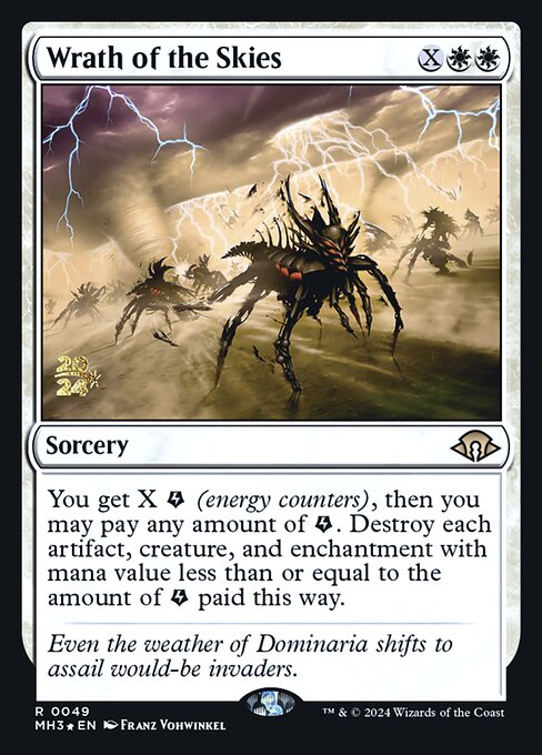 Wrath of the Skies (49s) [Modern Horizons 3 Promos]