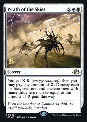 Wrath of the Skies (49s) [Modern Horizons 3 Promos]