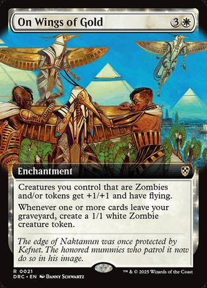 On Wings of Gold (21) [Aetherdrift Commander]