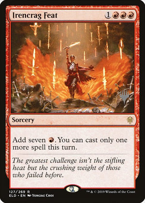 Irencrag Feat (127p) [Throne of Eldraine Promos]
