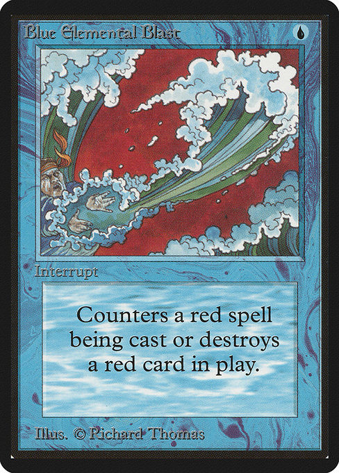 Blue Elemental Blast (50) [Limited Edition Beta]