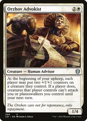 Orzhov Advokist (99) [Commander 2021]
