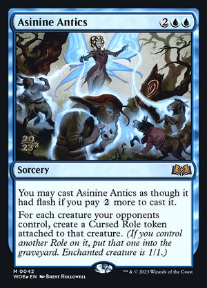 Asinine Antics (42s) [Wilds of Eldraine Promos]
