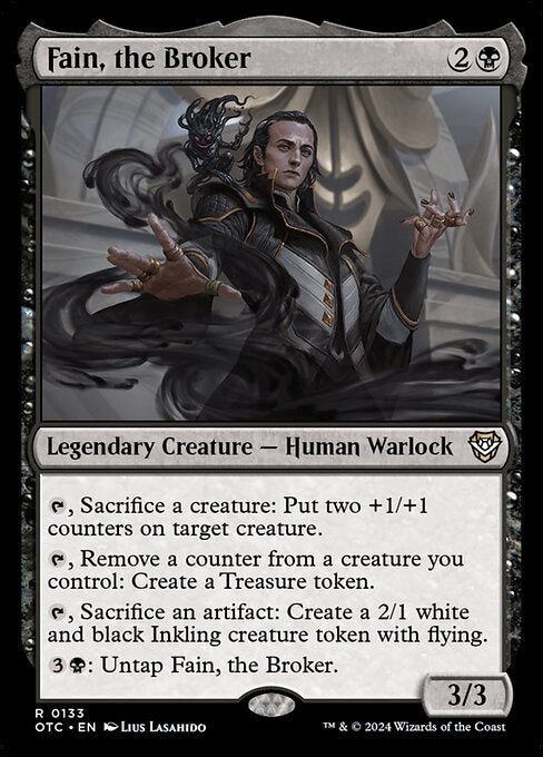 Fain, the Broker (133) [Outlaws of Thunder Junction Commander]