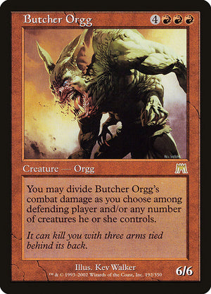 Butcher Orgg (192) [Onslaught]