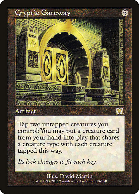 Cryptic Gateway (306) [Onslaught]
