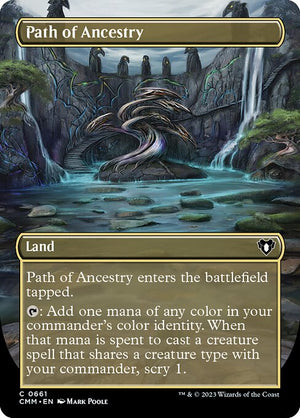 Path of Ancestry (661) [Commander Masters] [Borderless]