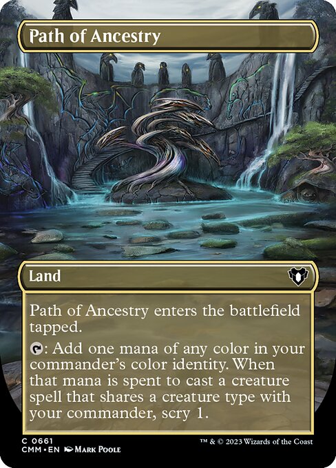Path of Ancestry (661) [Commander Masters] [Borderless]