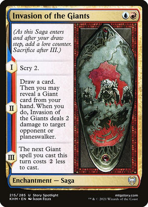 Invasion of the Giants (215) [Kaldheim]