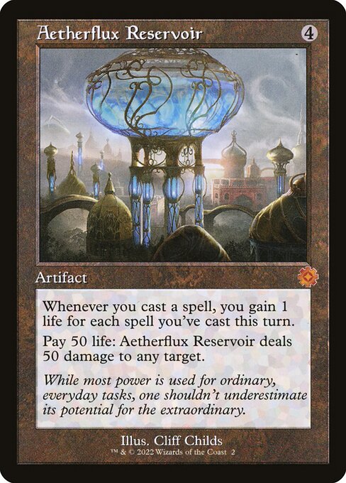 Aetherflux Reservoir (2) [The Brothers' War Retro Artifacts]