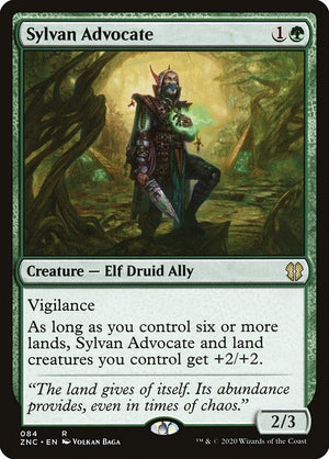 Sylvan Advocate (84) [Zendikar Rising Commander]