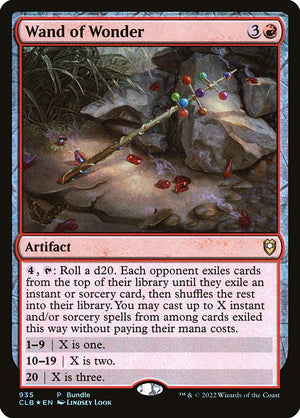 Wand of Wonder (935) [Commander Legends: Battle for Baldur's Gate]