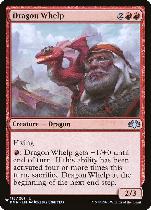 Dragon Whelp (DMR-116) [The List]