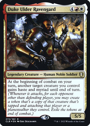 Duke Ulder Ravengard (272s) [Battle for Baldur's Gate Promos]