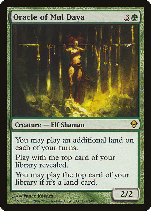Oracle of Mul Daya (172) [Zendikar]