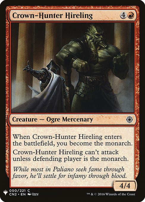 Crown-Hunter Hireling (CN2-50) [The List]