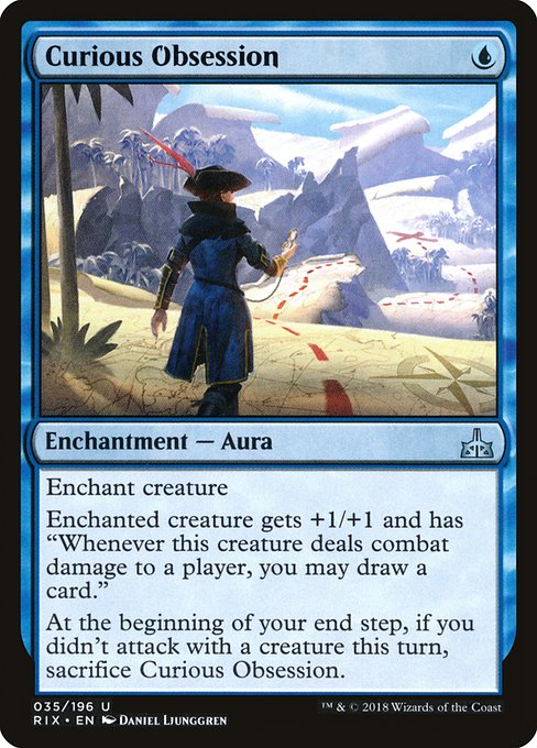 Curious Obsession (35) [Rivals of Ixalan]