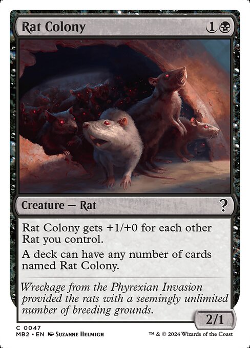 Rat Colony (47) [Mystery Booster 2]