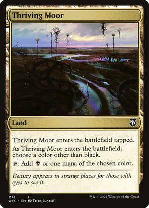 Thriving Moor (271) [Forgotten Realms Commander]