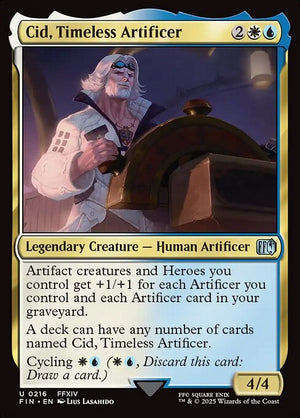 Cid, Timeless Artificer (216) [Final Fantasy]