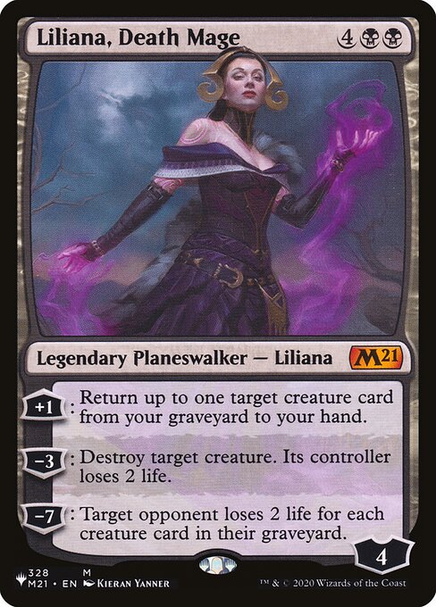 Liliana, Death Mage (M21-328) [The List]