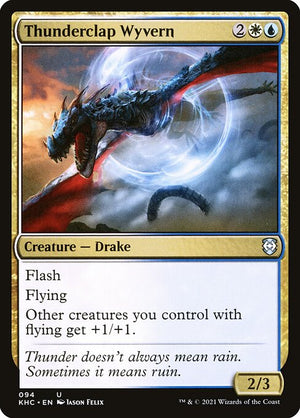 Thunderclap Wyvern (94) [Kaldheim Commander]