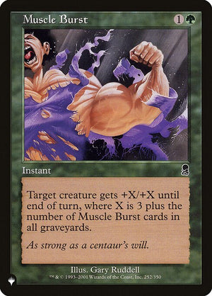 Muscle Burst (ODY-252) [The List]