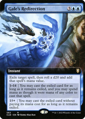 Gale's Redirection (563) [Commander Legends: Battle for Baldur's Gate] [Extended Art]