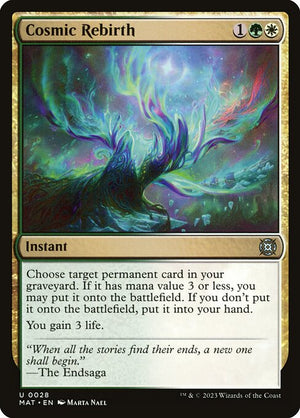 Cosmic Rebirth (28) [March of the Machine: The Aftermath]
