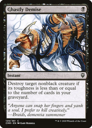 Ghastly Demise (129) [Commander Legends]