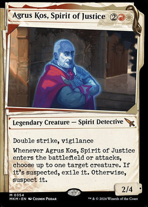 Agrus Kos, Spirit of Justice (354) [Murders at Karlov Manor] [Showcase]